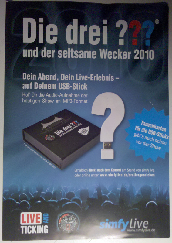 Die drei Fragezeichen Live and Ticking